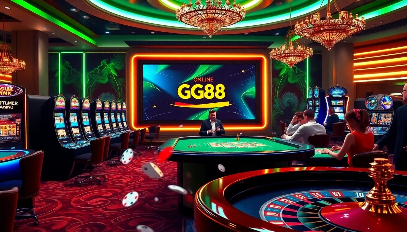 GG88 provides exciting online casino experiences with vibrant games and thrilling gambling action.