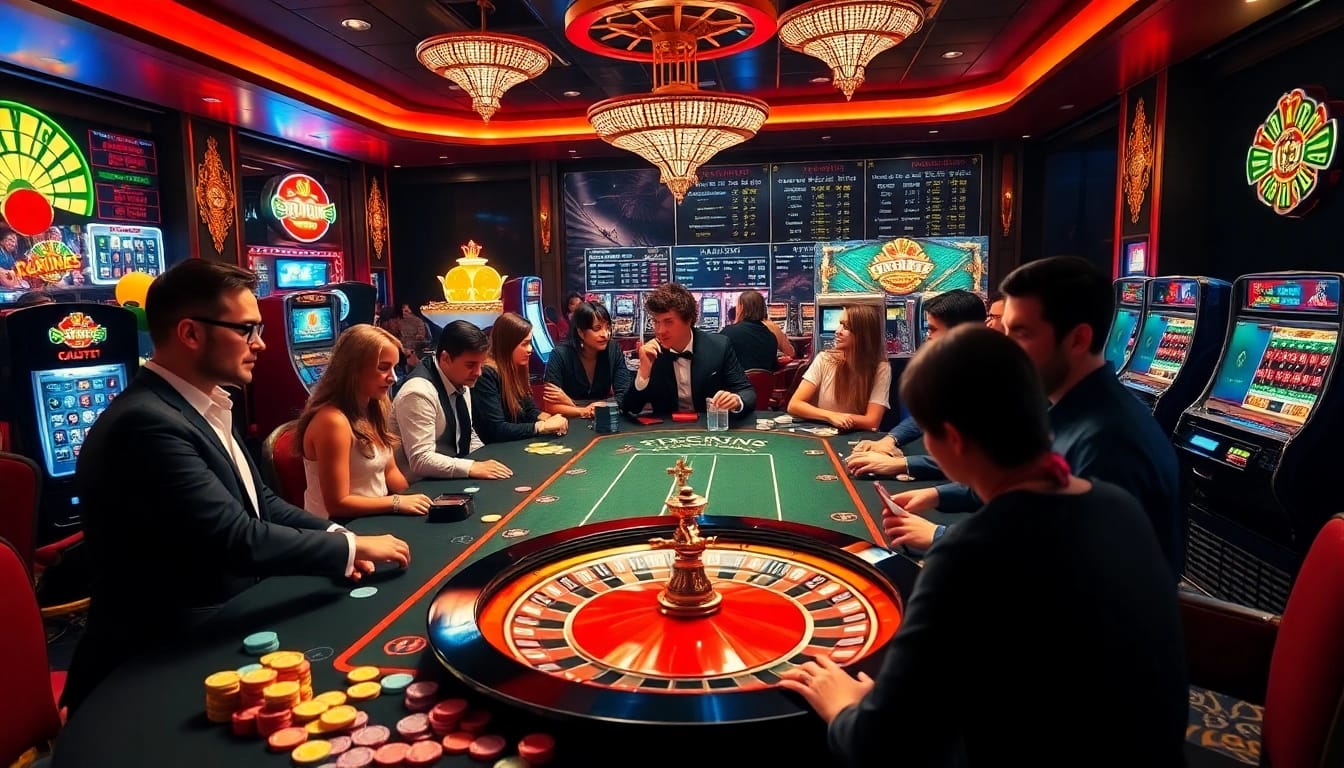 Experience thrilling betting moments at https://rikbet1.it.com/ with vibrant casino tables and excited players.
