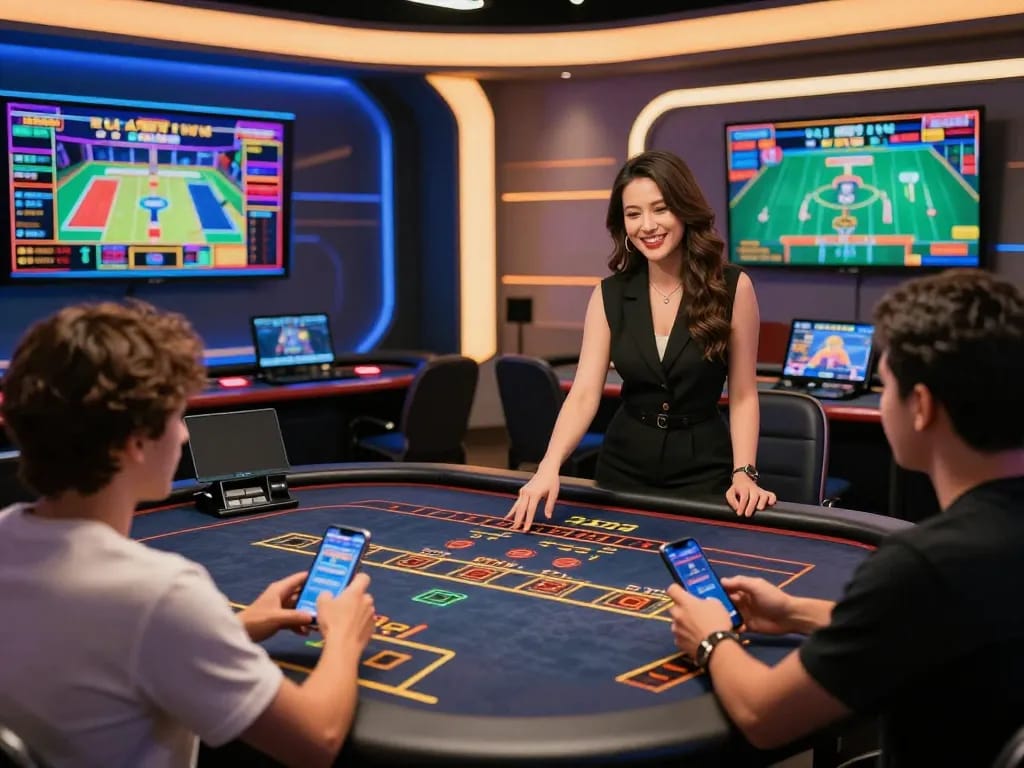 va88 players enjoy an exciting live dealer experience in a modern online casino environment.