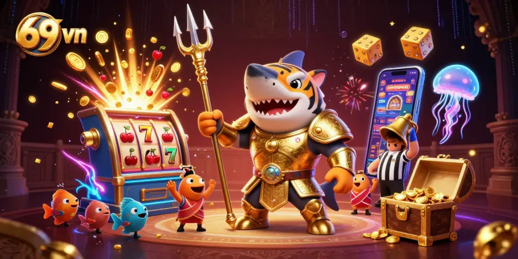 Enjoy thrilling gameplay at 69 vn with vibrant underwater casino action and exciting slot wins.