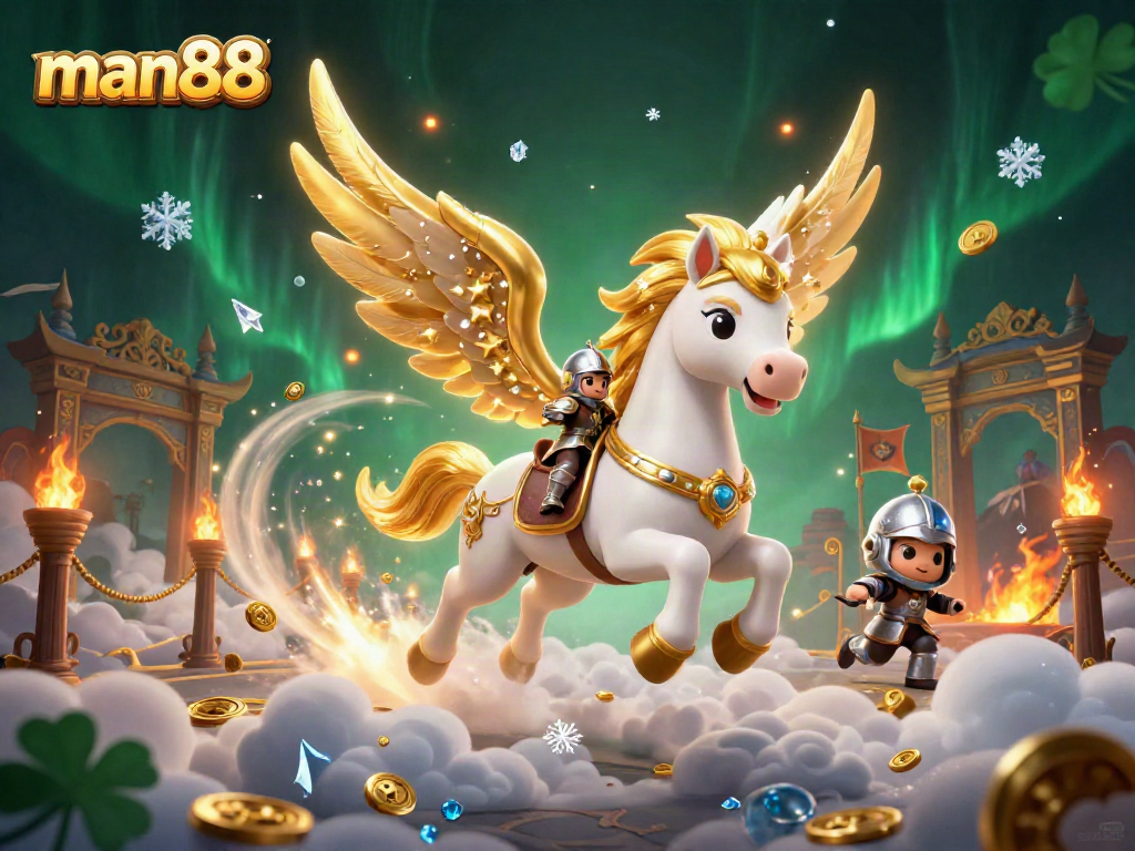 Experience thrilling gameplay at man88 with this dynamic 3D casino visual showcasing a vibrant gaming scene.
