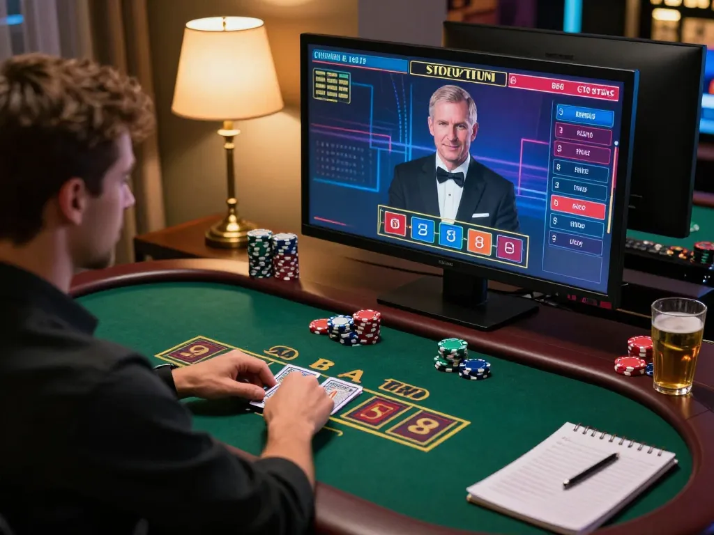 Player engaging in a live dealer blackjack game on 27G platform, showcasing interactive betting.