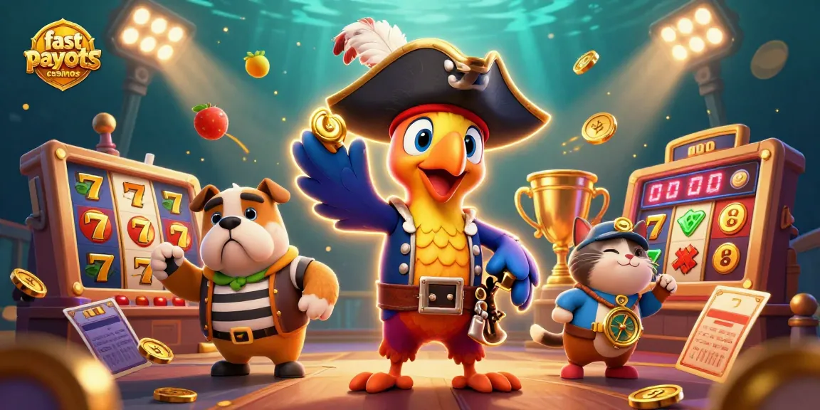 Experience fast payouts casinos with vibrant gaming elements and engaging characters.