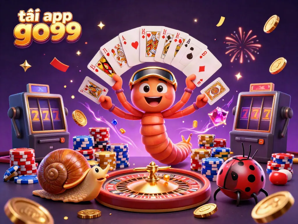Engage with the excitement of tải app go99 featuring dynamic casino characters and elements.