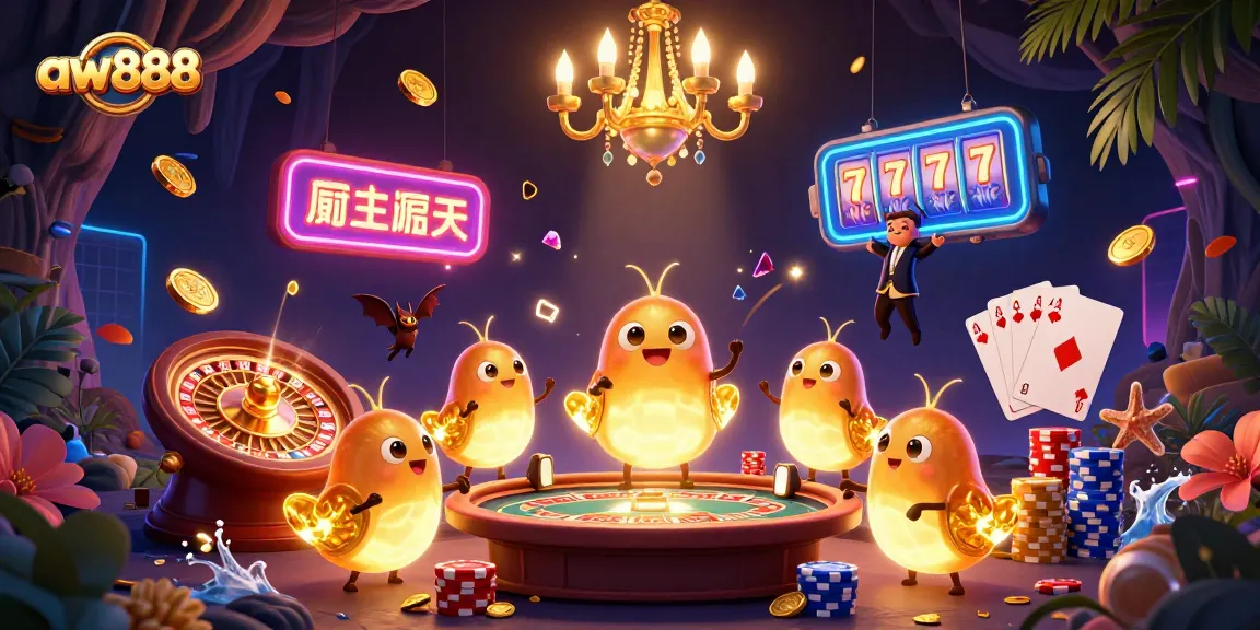 Engage with thrilling gameplay at aw888, featuring vibrant glowworm dealers, fast games, and sparkling treasures.