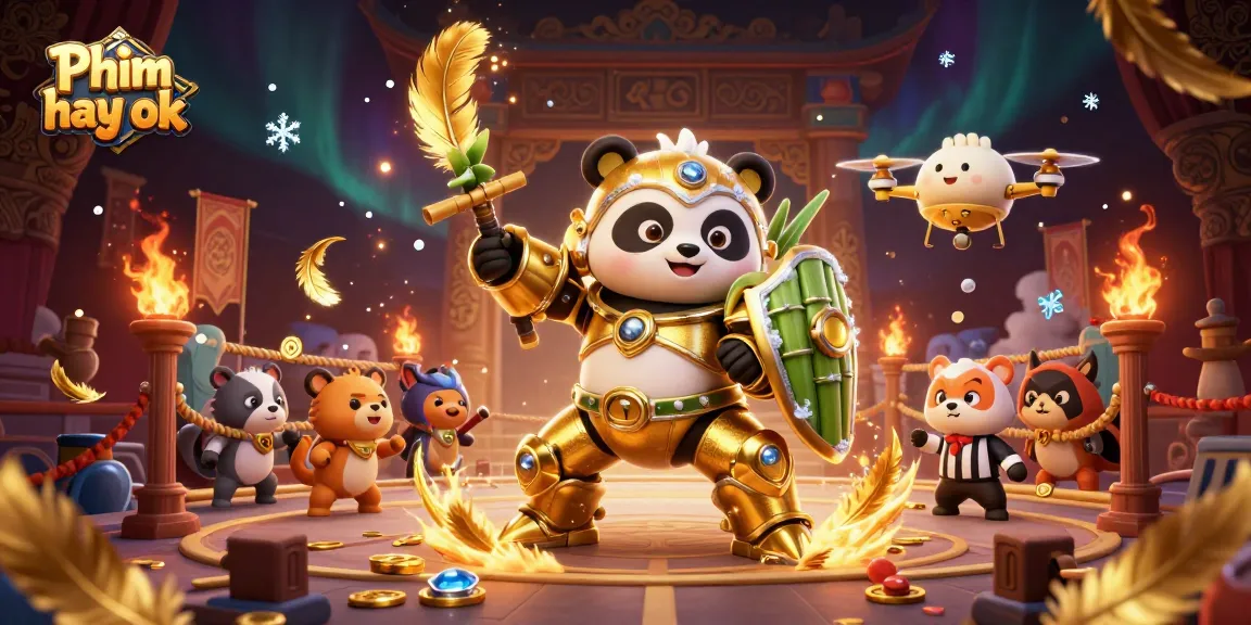 Engage with Phim hay ok's exciting gambling experience in this vibrant 3D illustration.