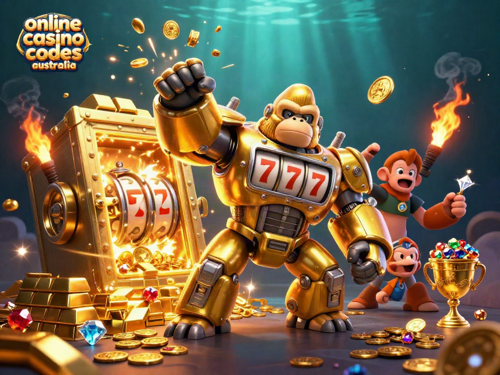 Play with exhilarating online casino codes Australia showcasing vibrant visuals of jackpot excitement.