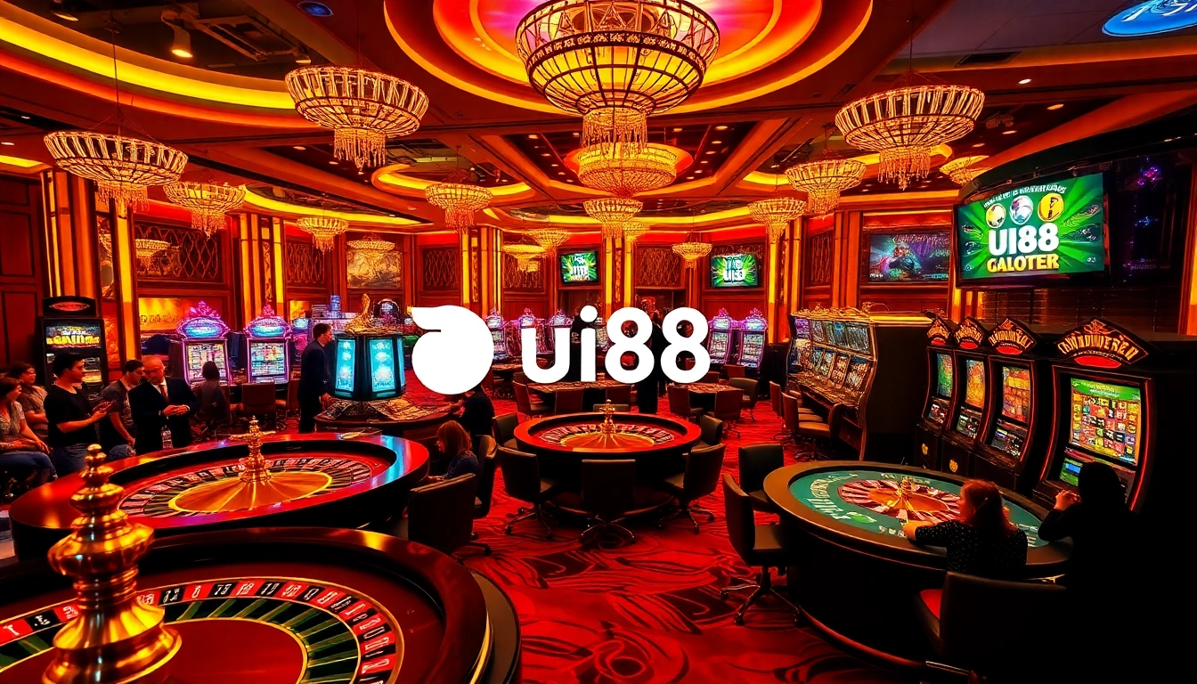 Experience thrilling gameplay at uu88 with vibrant casino tables and engaging gaming action.
