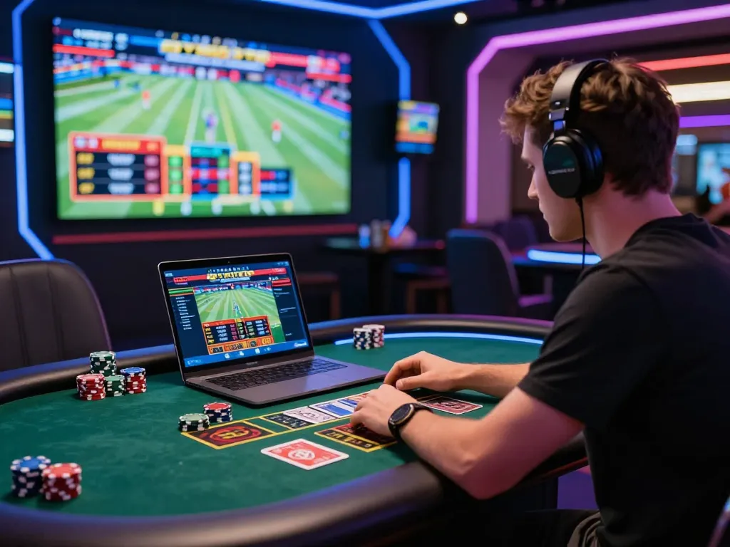 Dynamic online gaming experience featuring 8kbet live casino action and interactive betting.