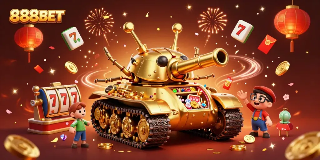 Experience the thrilling creativity of 888BET with a golden beetle tank casino filled with excitement.