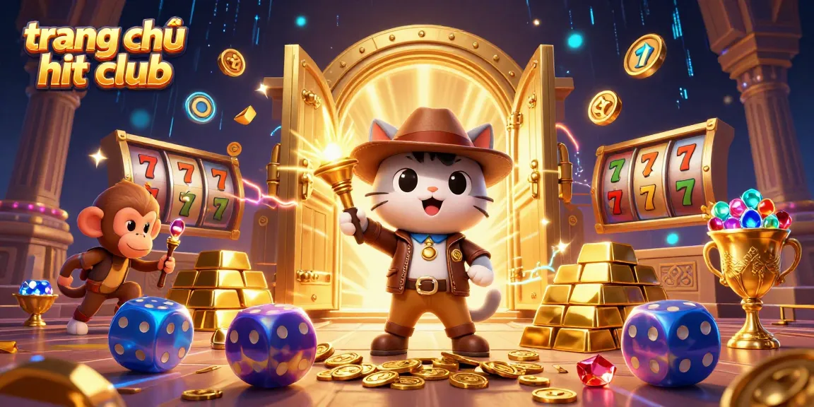 Experience the thrill of the casino with "trang chủ hit club" showcasing vibrant treasures and adventures.