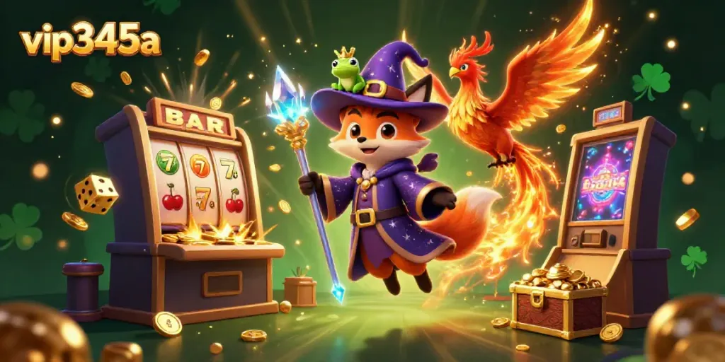 Experience the excitement of vip345a with a mystical wizard fox and enchanting elements of casino action.