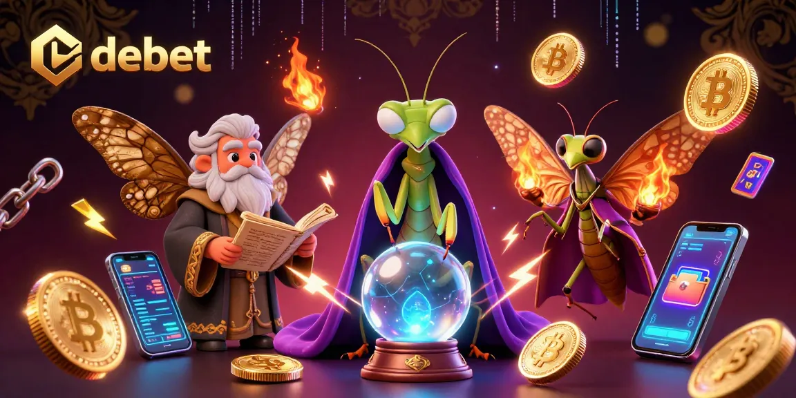 Experience the debet casino magic with 3D fortune teller and cryptographic treasures.