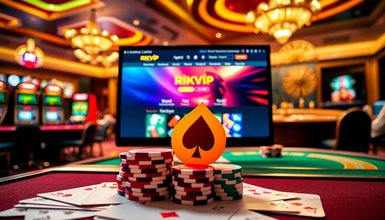 Experience thrill and excitement at rikvip with professional gambling action and vibrant casino elements.