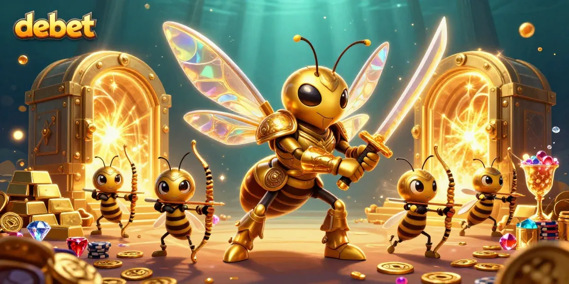 Join the action in debet, a 3D illustration showcasing a vibrant casino scene with riches and excitement.