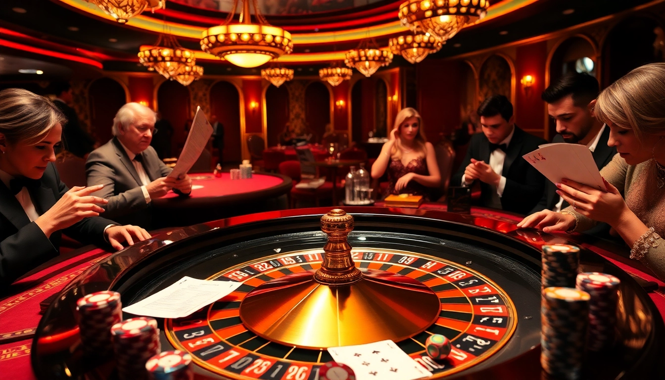 Experience the thrill of high-stakes betting at a luxurious casino table, showcasing the dynamic 7m roulette experience.