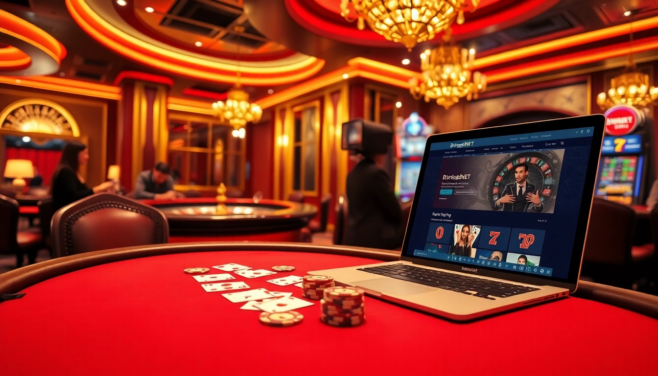 BongdaNET enhances your gaming experience with real-time betting data at an elegant casino.