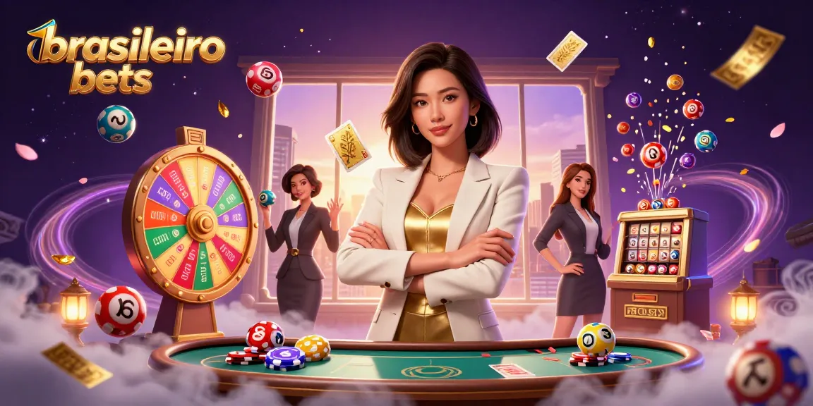 Experience thrilling brasileiro bets with a stunning digital illustration of an elegant woman holding golden cards.