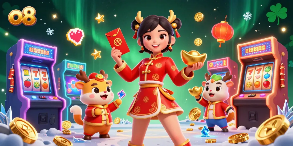 Play exciting games at o8 casino, showcasing vibrant graphics and Asian-themed decor in a dynamic atmosphere.