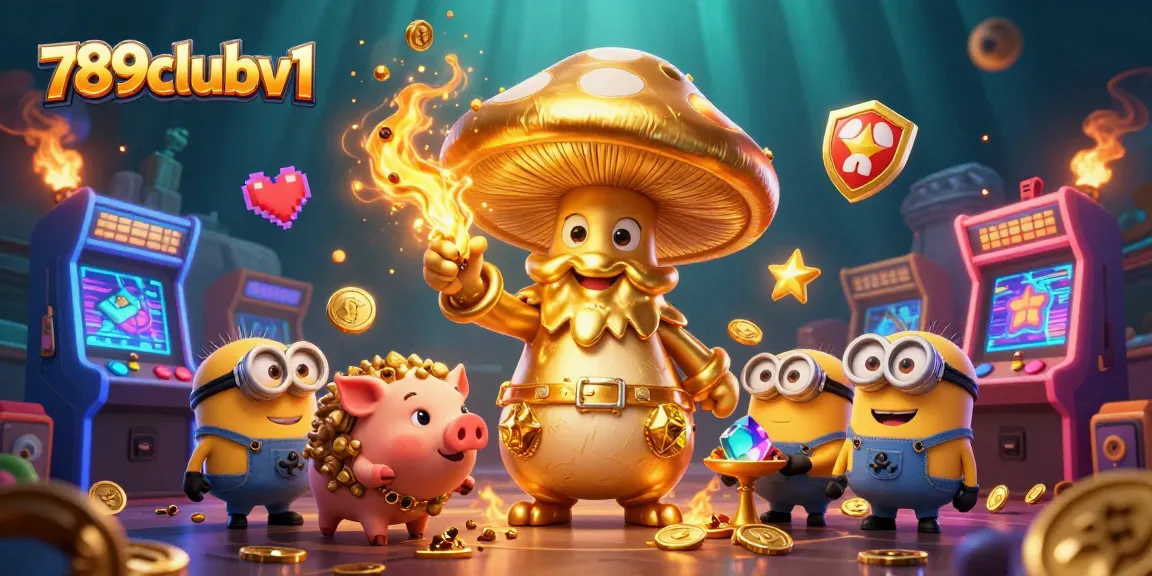 Join the magic of 789clubv1, where gold coins and treasures await in a colorful casino setup!