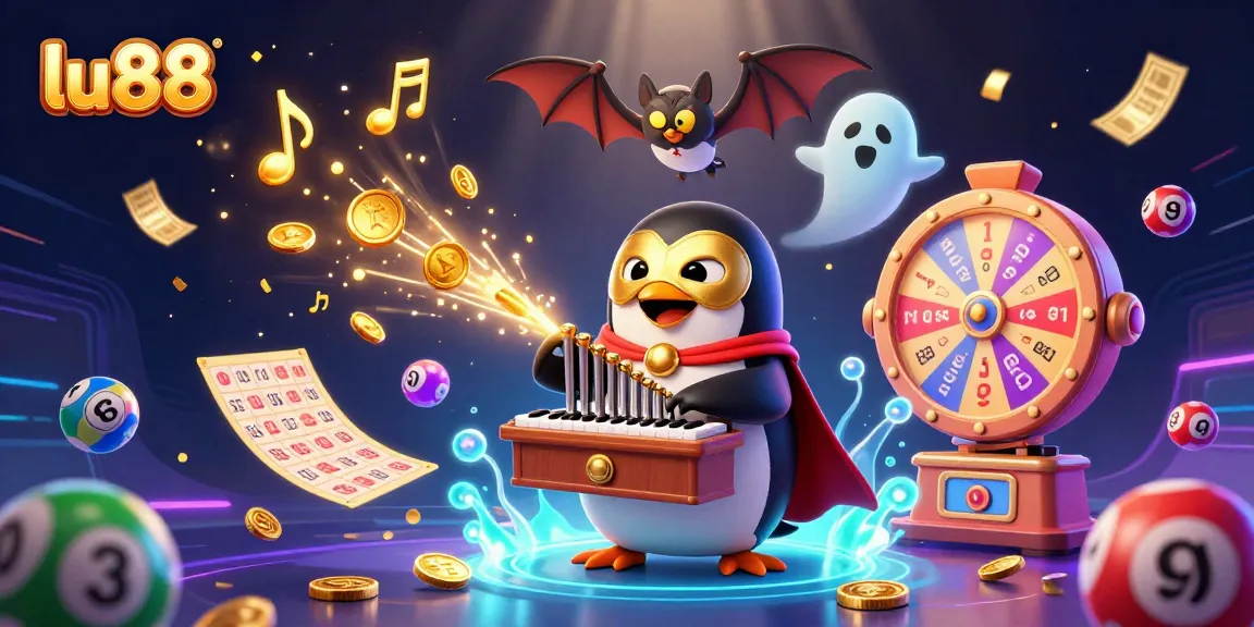 Capture the excitement of lu88's vibrant games with this dynamic winning scene.
